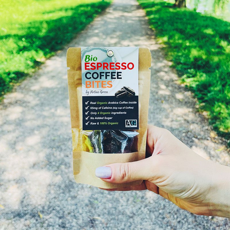 Bocconcini di caffè espresso bio personalizzati