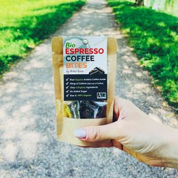 Bocconcini di caffè espresso bio personalizzati