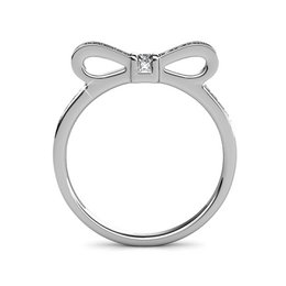 Lintring - zilver en kristal