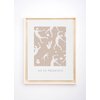 Zwevend frame 60x40 naturel (dans)