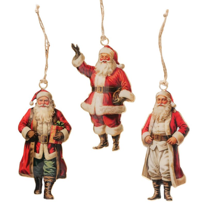 Boltze Home Christmas hanger Santa 13cm