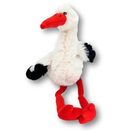 Cicogna di peluche Marius - animale di pezza