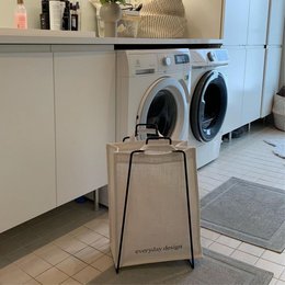 HELSINKI portasacchetti di carta nero