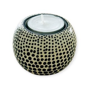 Tea light Kisii stone Round Dot