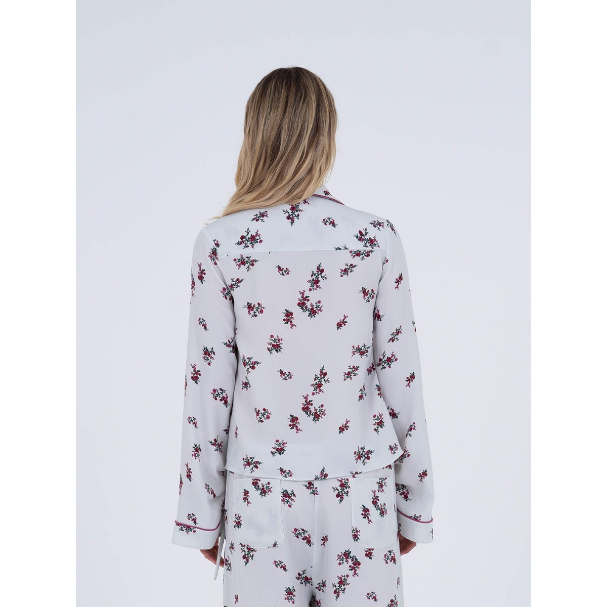 Bloom skjorte med blomstertryk
