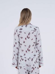 Bloom skjorte med blomstertryk