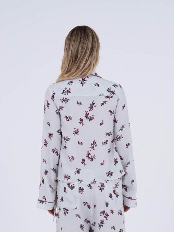 Bloom skjorte med blomstertryk