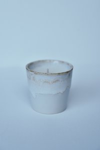 Grespresso 2in1 SOJA - Candle and espresso cup LSC 061 grey