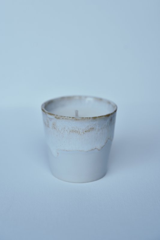Grespresso 2in1 SOJA - Candle and espresso cup LSC 061 grey