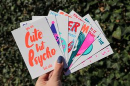 Riso-Druck Süß, aber psychisch, aber süß