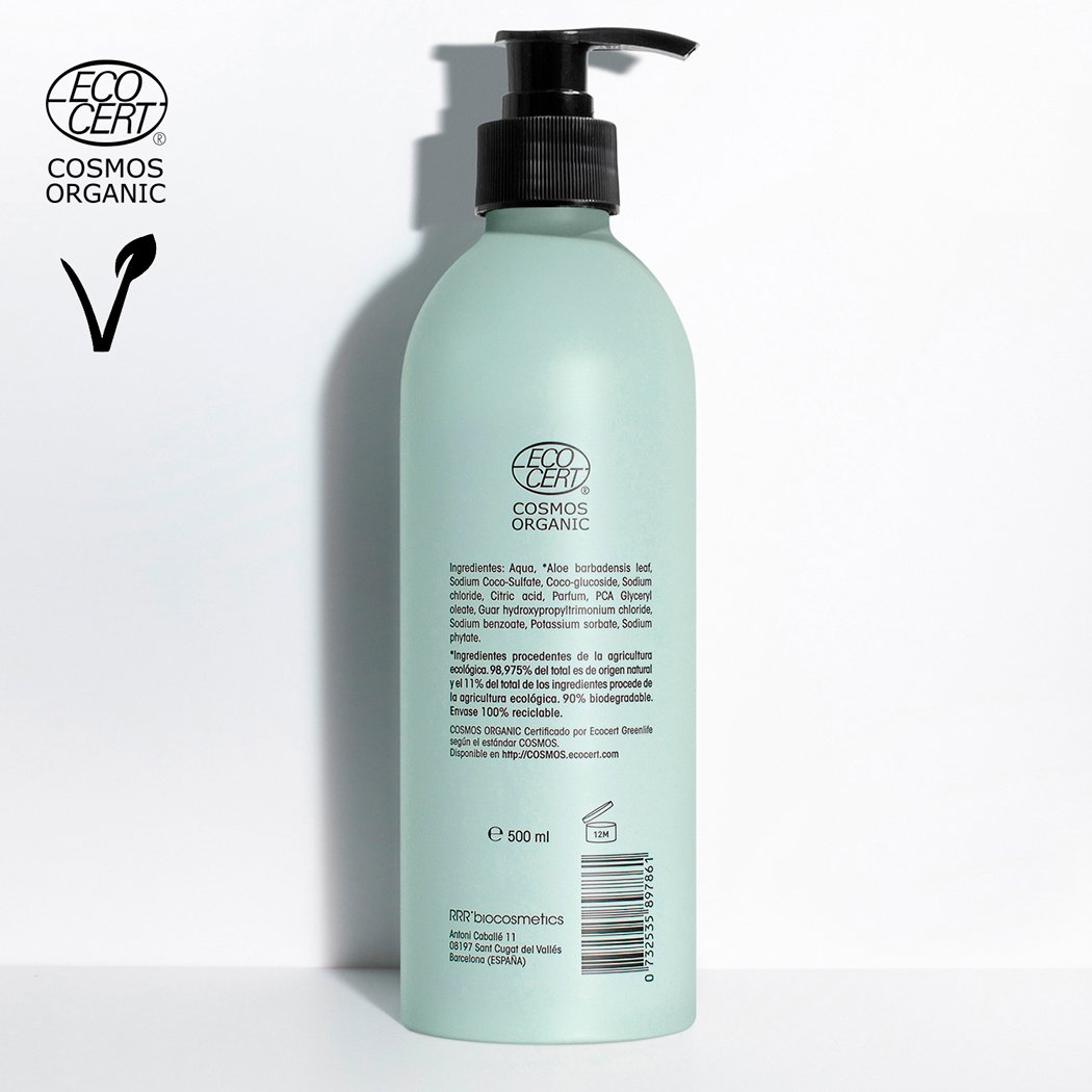 Organiczny szampon + odżywka 500 ml z dozownikiem