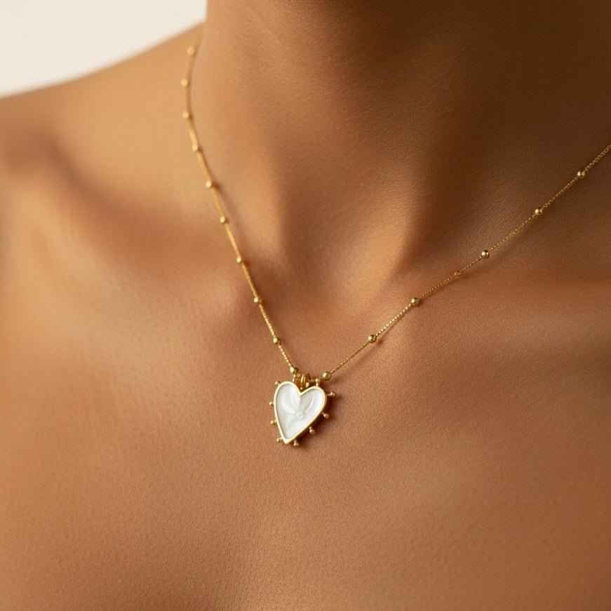 GIOIOSA – Gold Plated Heart Necklace