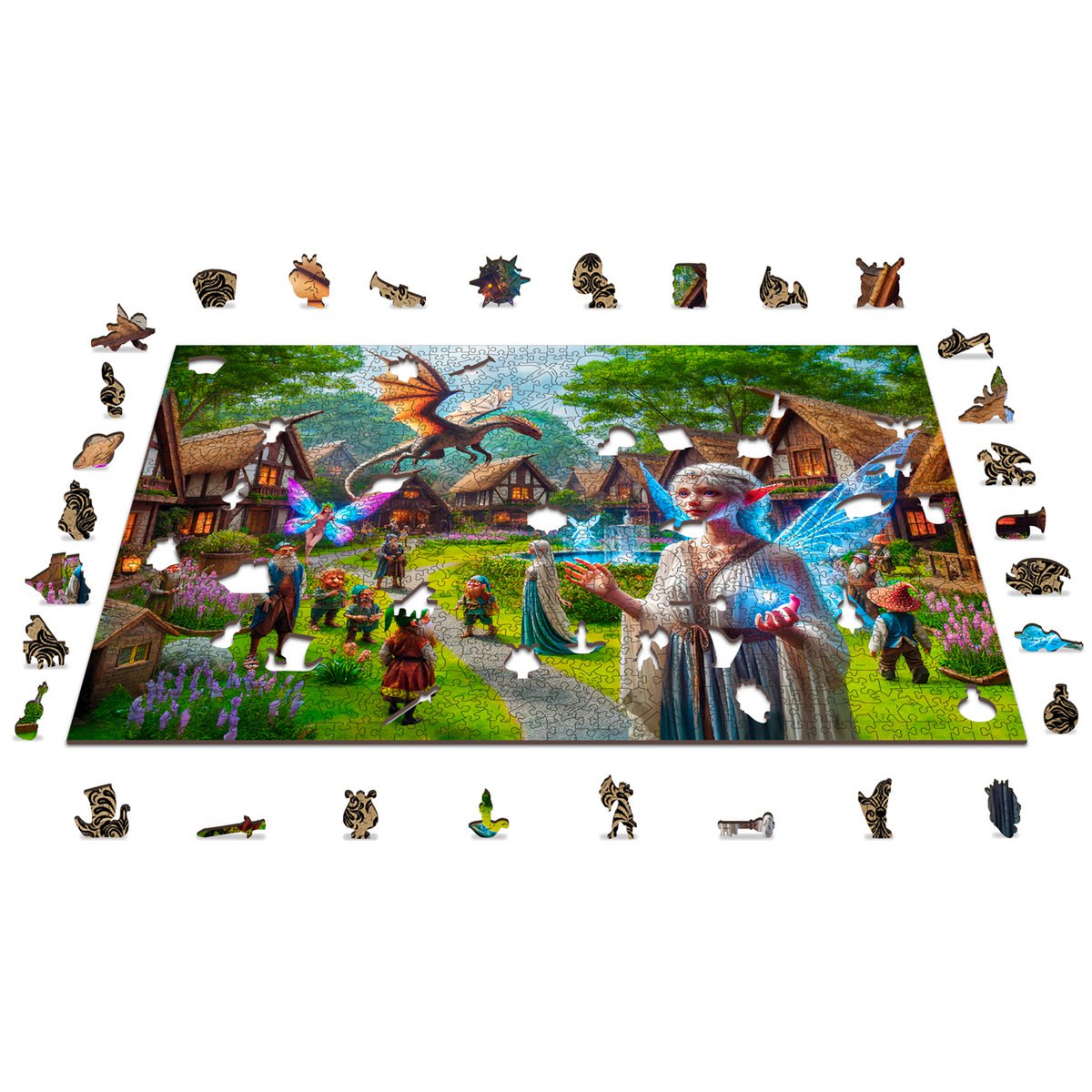Puzzel - Fantasy Village