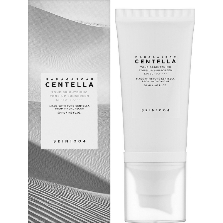 Skin1004 Madagascar Centella tono iluminante Tono solar SPF50+PA ++++ | 50 ml