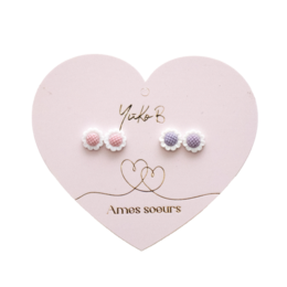 Duo Earrings - Ames Soeurs - Capucine