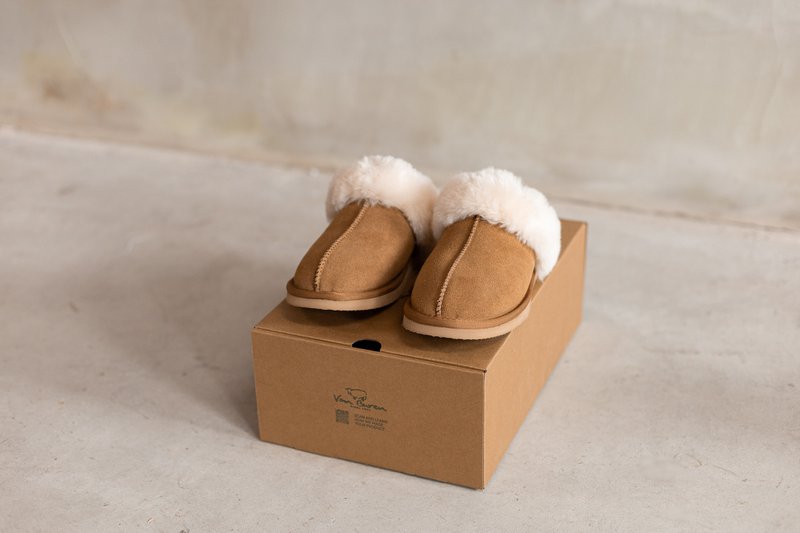 Pantofola Lumi | cammello | Taglia 37-43
