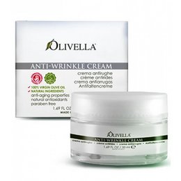 Anti-wrinkle cream with natural ingredients to reduce the appearance of fine lines and wrinkles. Formulated with olive oil, vitamin E, and other nourishing components.