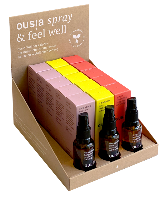 Display Wellnesssprays 18x30ml