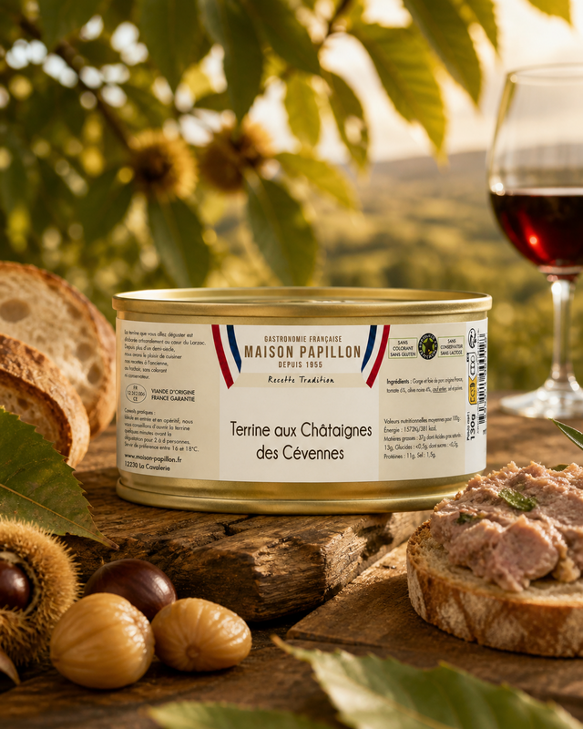 Cevennen-Kastanien-Terrine
