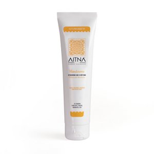 Aitna Hand Cream Natural Organic Volcanic Talc and Mandarin Blossom Made in Italy, 75ml