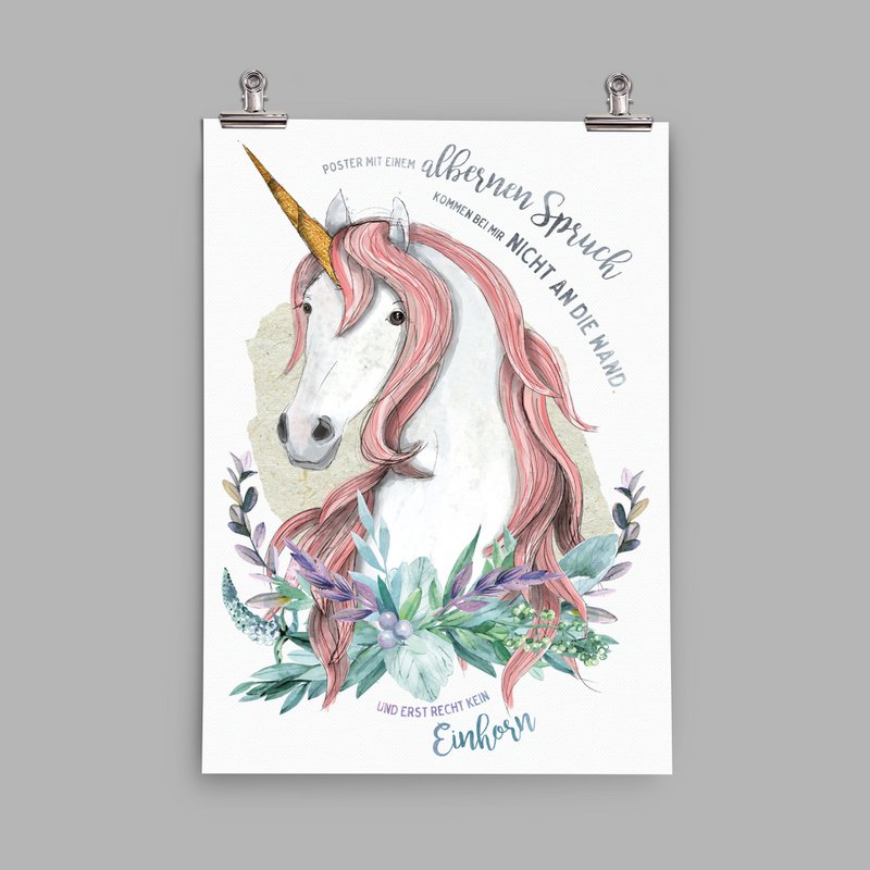 Póster - Eileen Unicornio