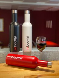 Flasche · 750ml THERMO NEGRO – Nachhaltige Trinkflasche