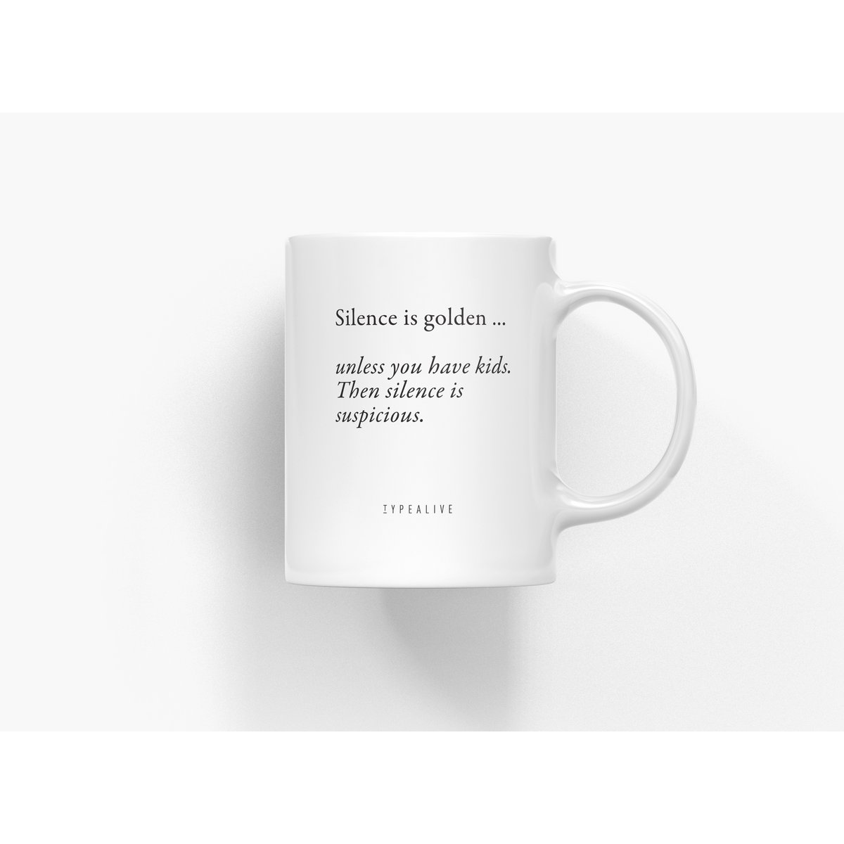 Tasse aus Keramik / "The Mug" Silence
