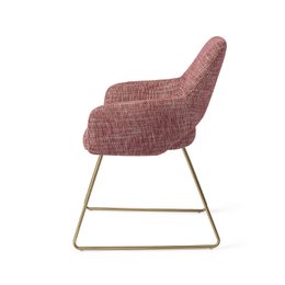 Jesper Home Yanai Dining Chair Slide Gold