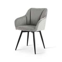 Sienna fauteuil [set van 2] [linnenstof] [360 graden draaibare voet]