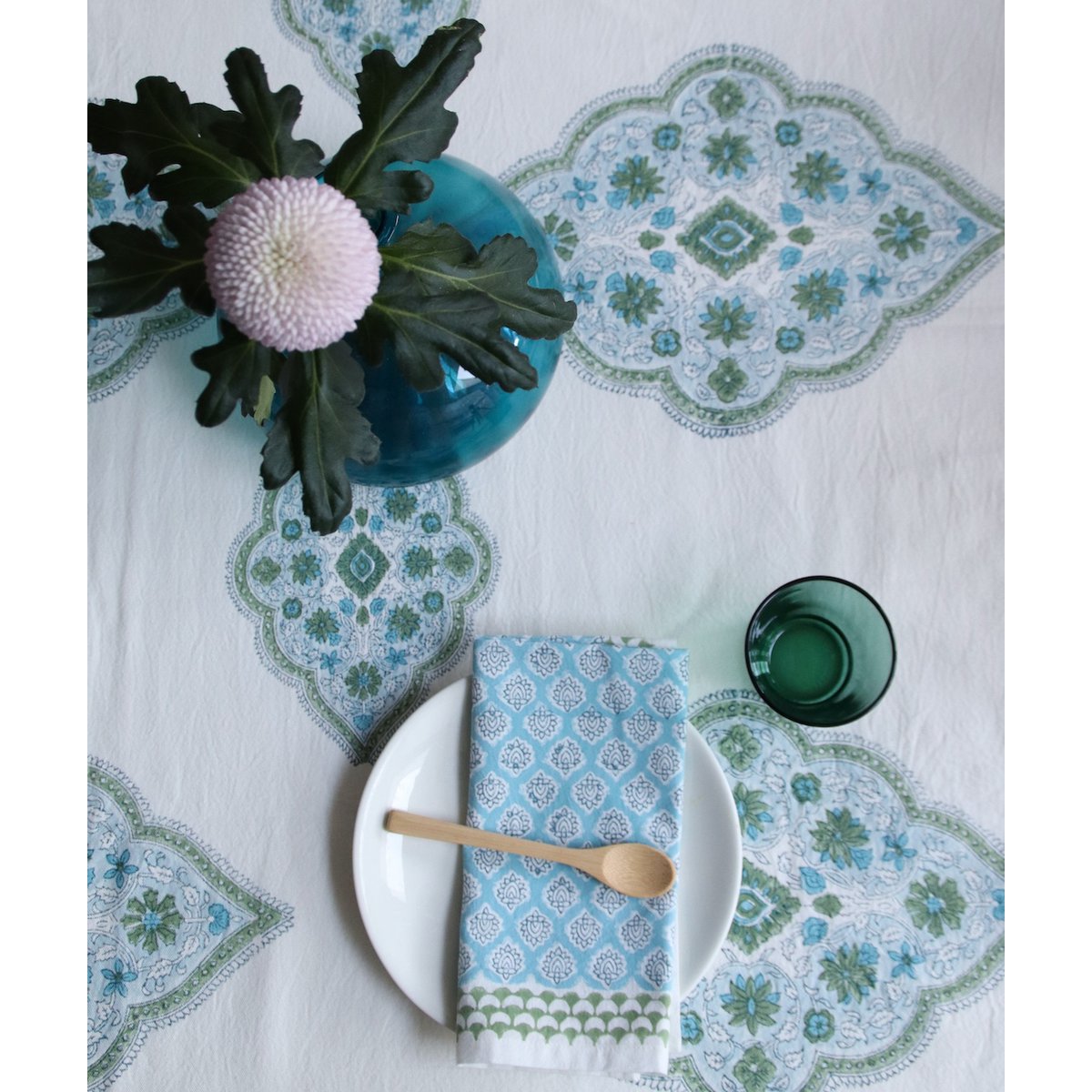 Mantel | azul hindi