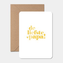 Mappa | Il papà più dolce | Lamina d'oro