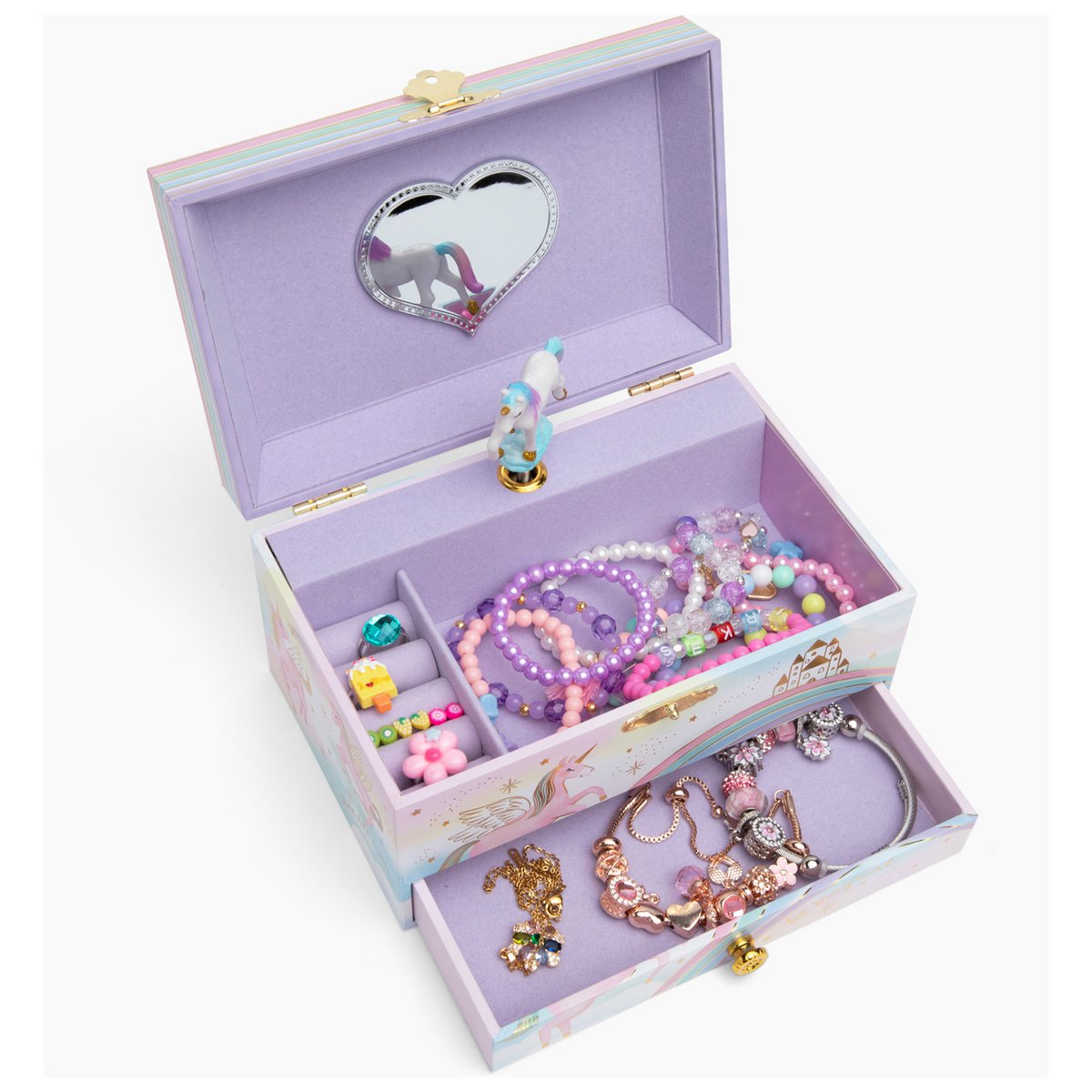 Caja de Música Joyas - Unicornio Mágico - Bella Soñadora