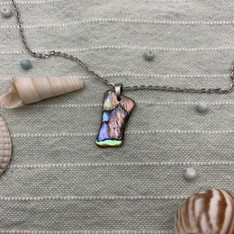 Muschelkette | Paua 40 cm, bester Ozeanliebhaber-Surfer-Schmuck, natürlich und farbenfroh