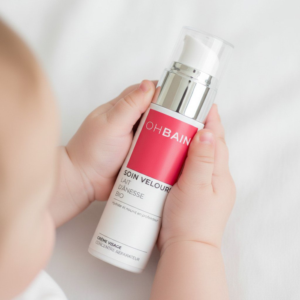 Soin Velours crème visage au lait d'Ânesse Bio