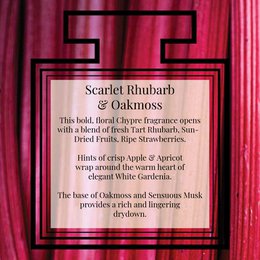 Scarlet Rabarber & Oakmoss - Eau de Parfum - 100ml
