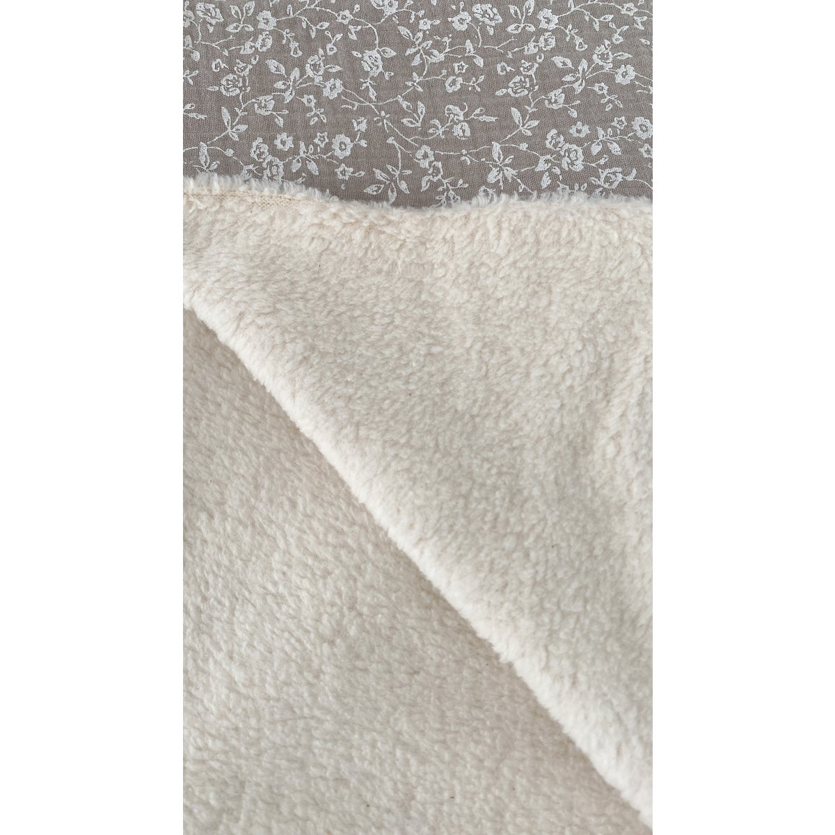 Baby Organic Plush Blanket Beige