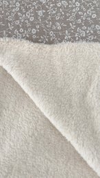 Baby Organic Plush Blanket Beige