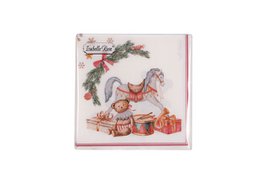 Papirservietter Happy Holidays 20 stk Isabelle Rose