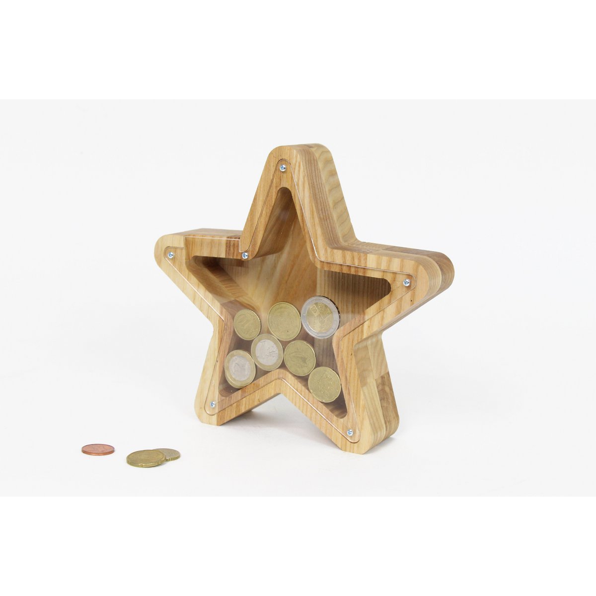 Spargris, Wooden Star sparegris