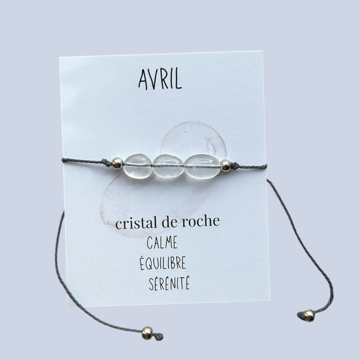 Bracelet Avril Cristal de roche