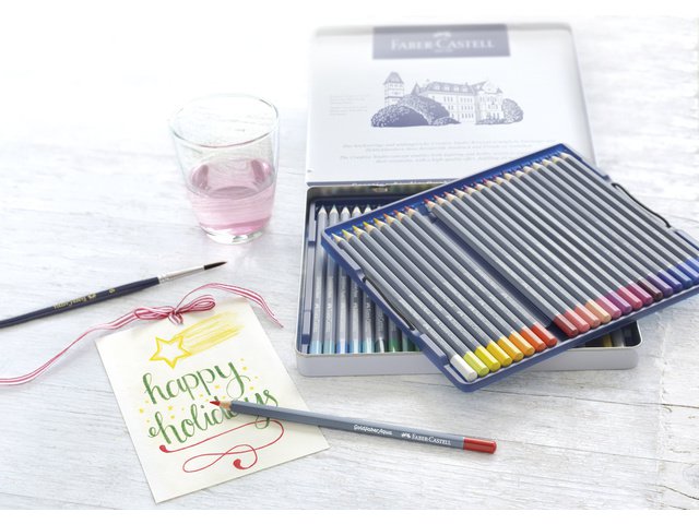 Aquarelpotlood FC Goldfaber etui a 48st. Creative Studio