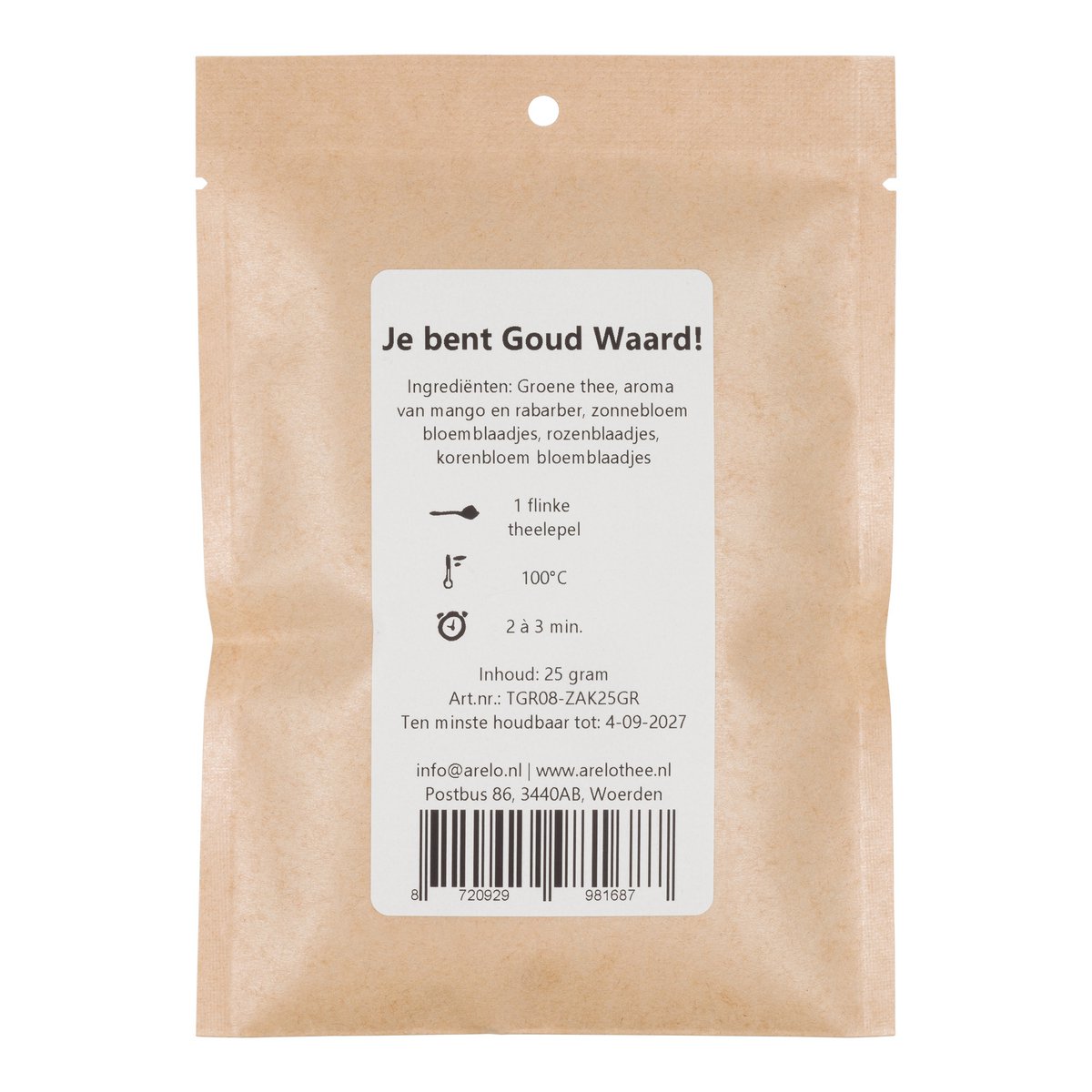 You are worth gold! Bag - 25 grams