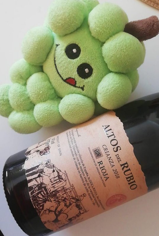 Vin rouge Crianza D.O.Ca. Rioja Altos du Rubio
