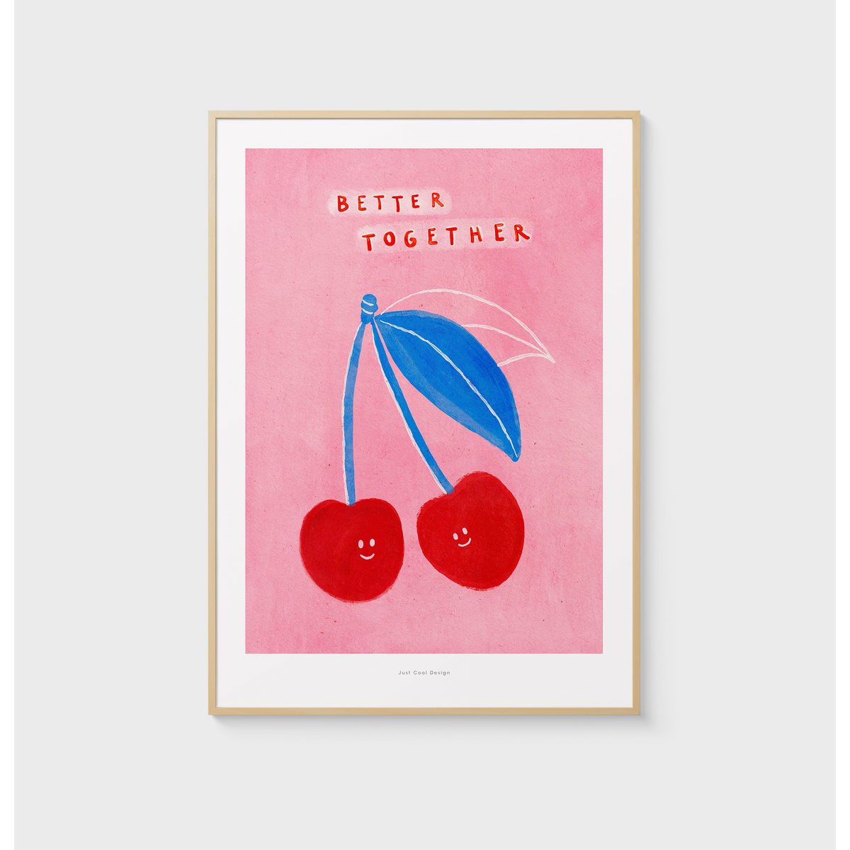 A5 Meglio insieme | Stampa d'arte poster illustrazione