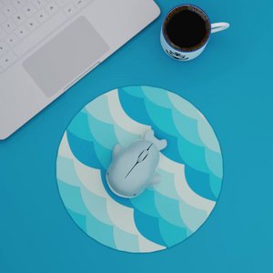 Mustard Wireless computer mouse - Moby The Whale