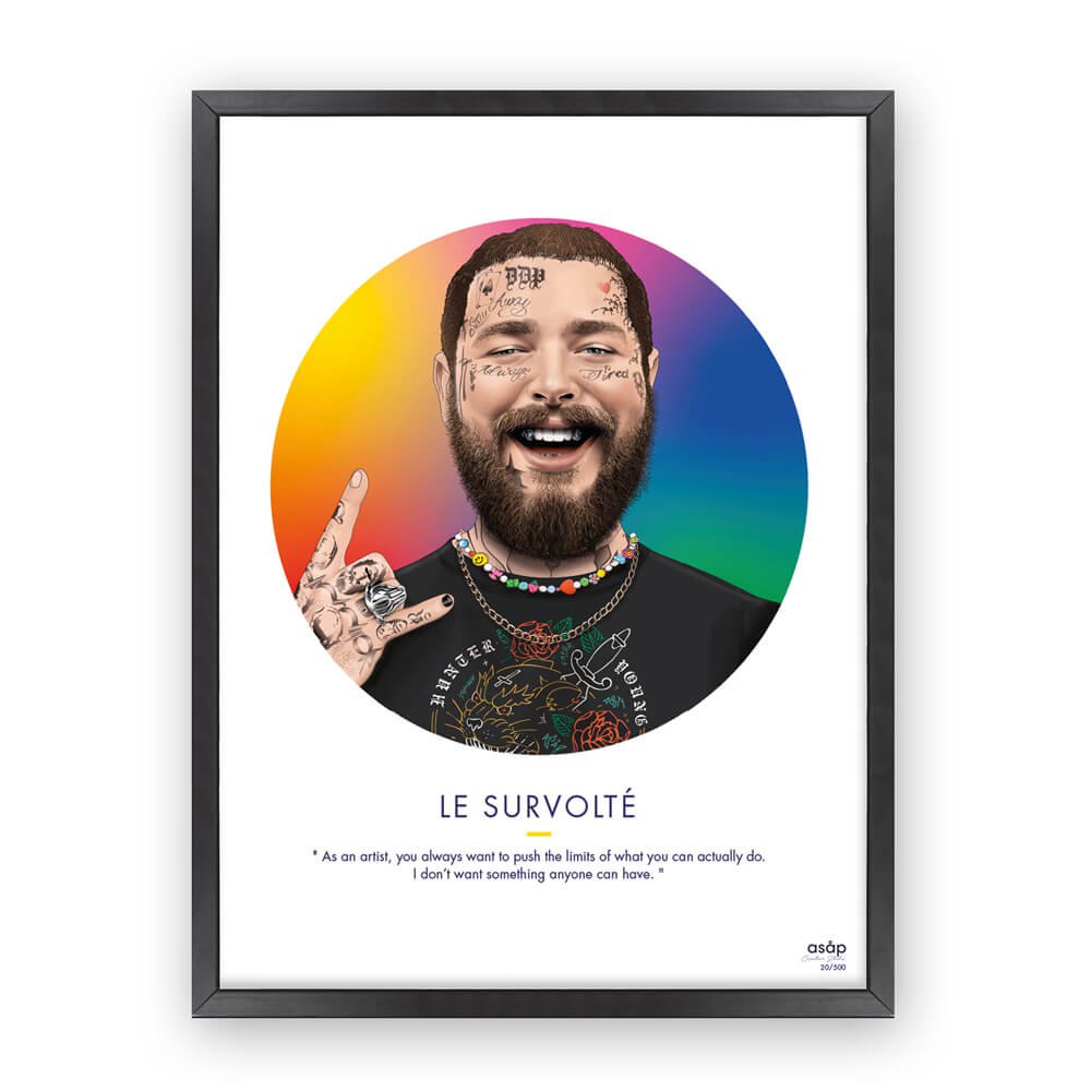 Poster "THE SURVOLTE" - 30x40cm
