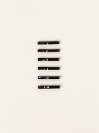 Set de 6 palillos en cuerno de búfalo negro