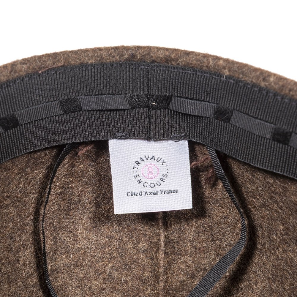 CASQUETTE en feutre de laine mixte