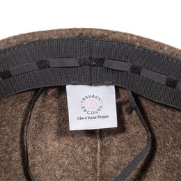 CASQUETTE en feutre de laine mixte
