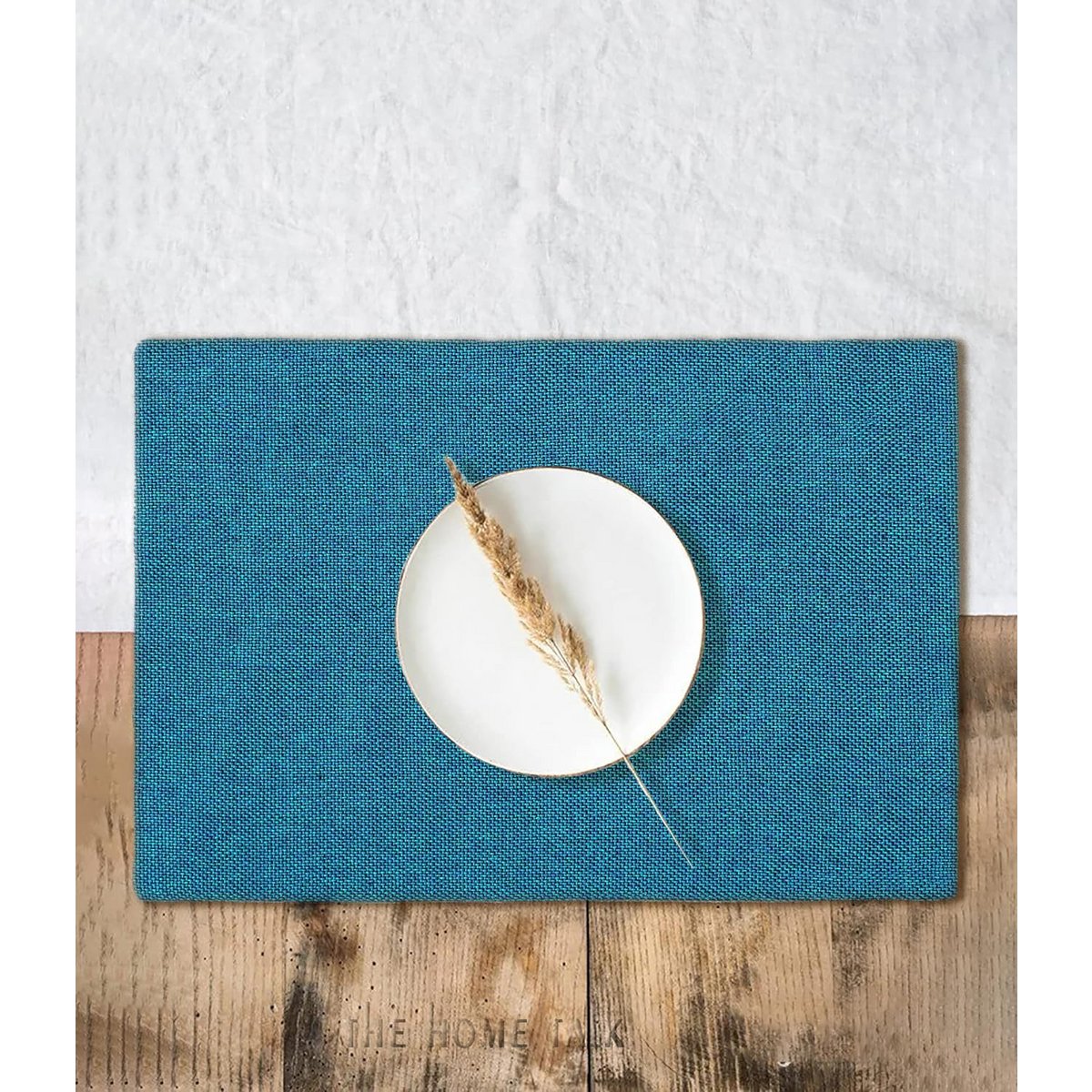Tafelplacemats – mix van jute en polyester, hittebestendig – 30 x 40 cm (set van 4)